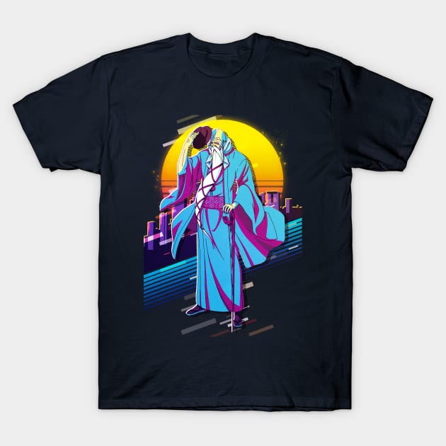 Genryusai Shigekuni Yamamoto T-Shirt by 80sRetro